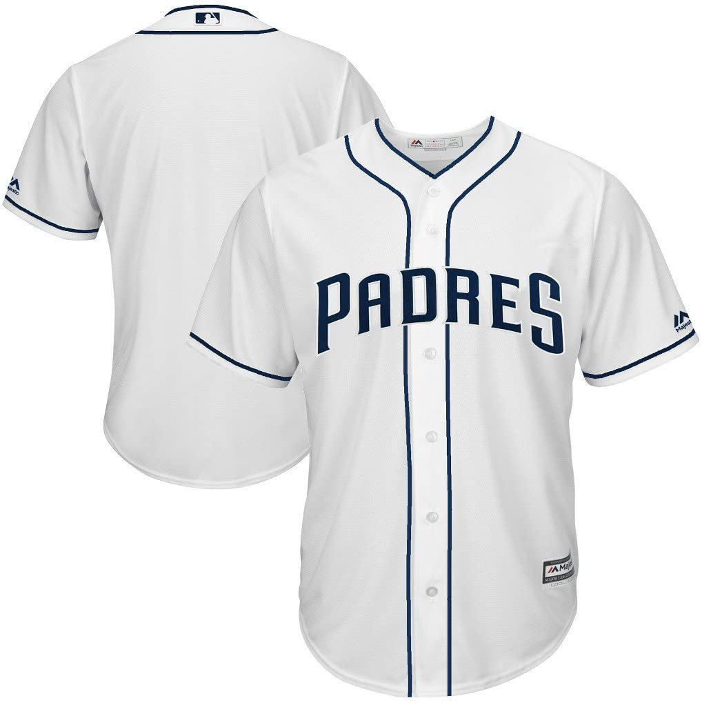 Men's San Diego Padres White Stitched MLB Jersey
